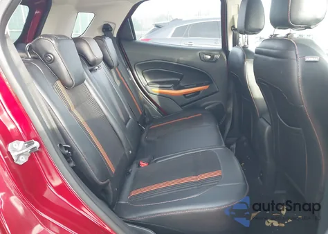 2018 Ford Ecosport Ses z USA, uszkodzony, nr VIN MAJ6P1CL1JC177485